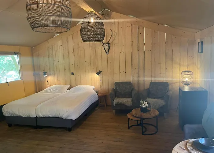 Veluwse Safari Tent Lüks kamp alanı *